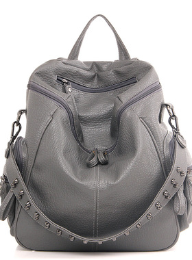 New Women's PU Backpack Crossarm Bill of Lading Shoulder Bag