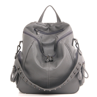 New Women's PU Backpack Crossarm Bill of Lading Shoulder Bag