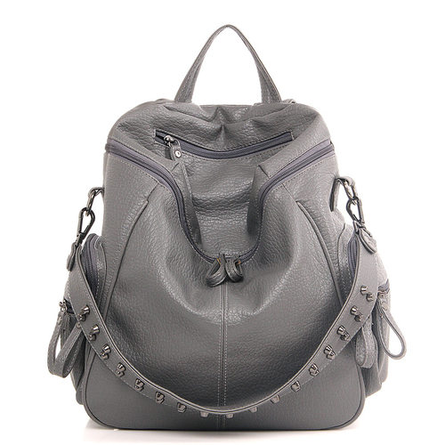 New Women's PU Backpack Crossarm Bill of Lading Shoulder Bag