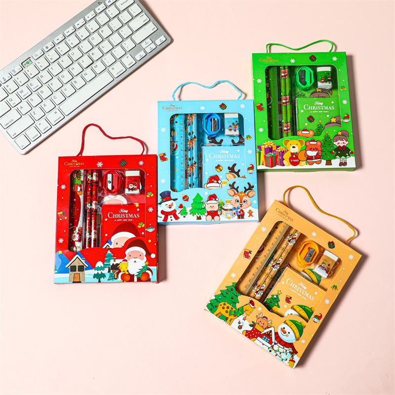 Christmas Handpiece Set Student Stationery Gift Box Set gift
