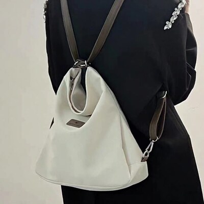 Student Classroom Canvas Summer Backpack Single Shoulde bag