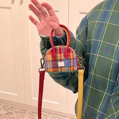 Autumn Winter Retro Mini Earphone Bag Cute Zero Wallet bag