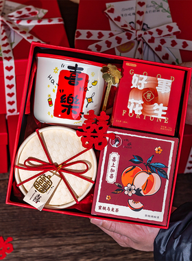 新款喜糖成品礼盒含糖结婚伴手礼订婚宾客婚宴婚礼高级婚庆回礼