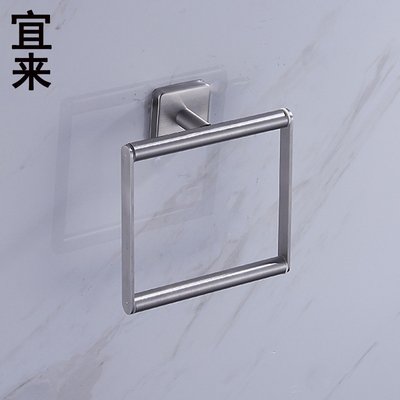 速发Stainless steel brushed square base bathrokom bathroom s