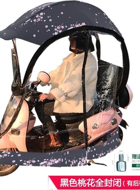 .  Electric cars shack windproof rain-free detachableZ conv