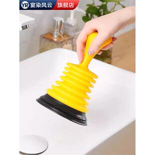 疏通下水道神器家用厨房堵塞皮搋子拔吸厕所水槽水池浴缸地漏强力