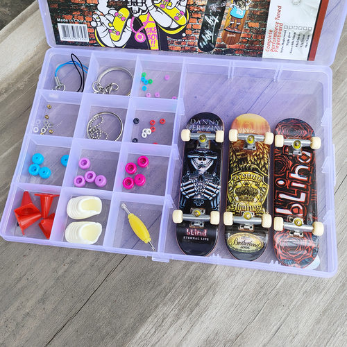 儿童手指滑板套装玩具mini滑板包含配件套装手指滑板fingerboard