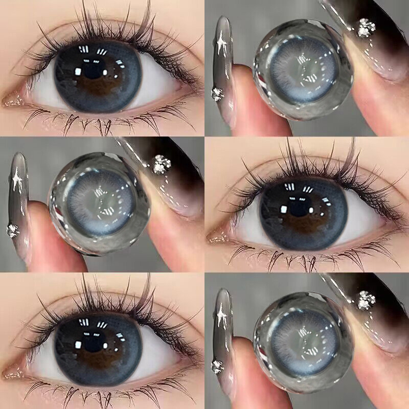 买一副送一副 送护理液+润眼液+镜盒