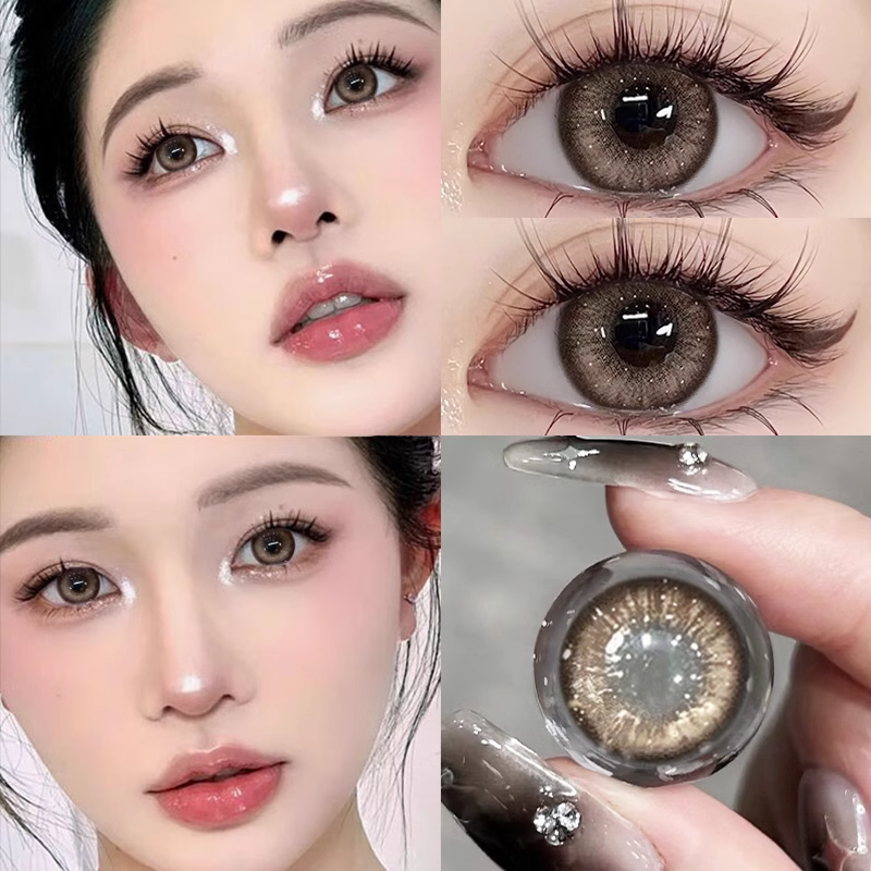 买一副送一副 送护理液+润眼液+镜盒