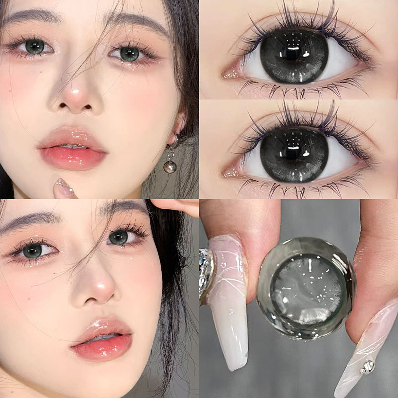 买一副送一副 送护理液+润眼液+镜盒