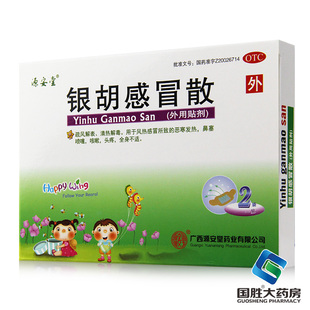 源安堂银胡感冒散(外用贴剂)2.2g*2袋
