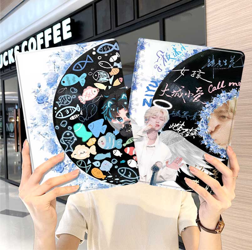 内壳软硅胶材质。舒适手感,四角防摔。