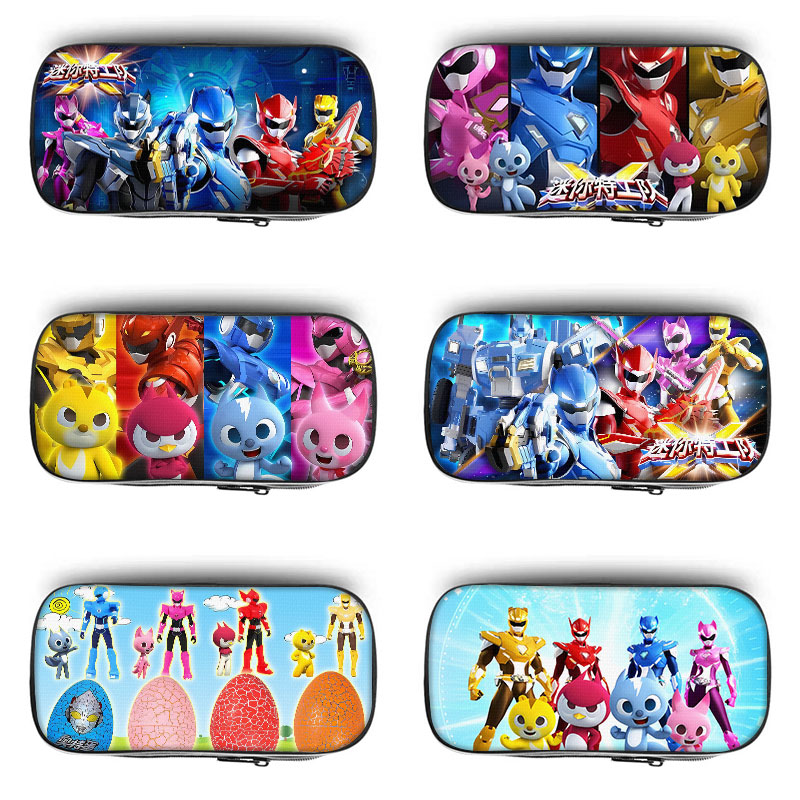 高清打印，三层大容量帆布笔袋。