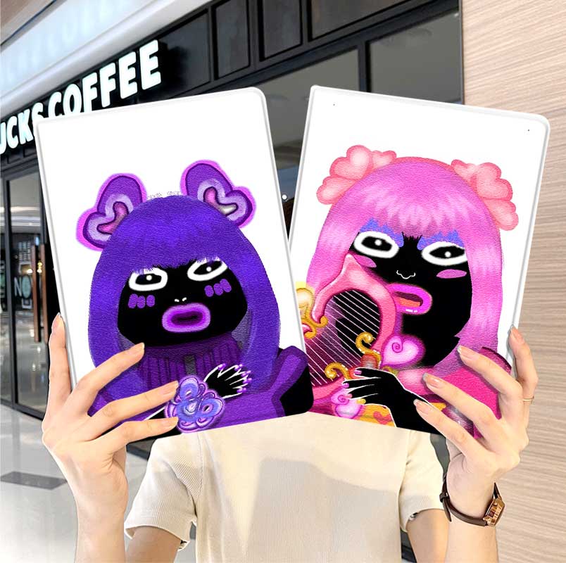 内壳软硅胶材质。舒适手感,四角防摔。