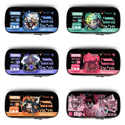 蛋仔派对水鬼伊文笔袋小学生铅笔盒2025新款文具袋初中生笔盒学生文具盒儿童一年级女孩男生男孩款黑拳瓦格纳