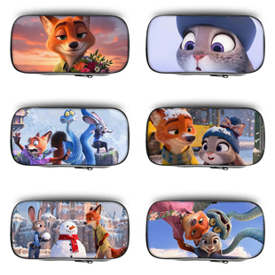 疯狂动物城笔袋小学生铅笔盒2025新款超火文具袋初中生朱迪文具盒儿童网红爆款男女生男孩款ins风高颜值盖瑞