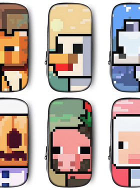 minecraft我的世界笔袋小学生文具盒初中生铅笔盒大容量儿童女生男孩2026新款超火网红爆款男生文具铅笔袋男