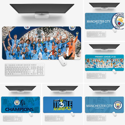 曼城鼠标垫子超大号桌垫办公