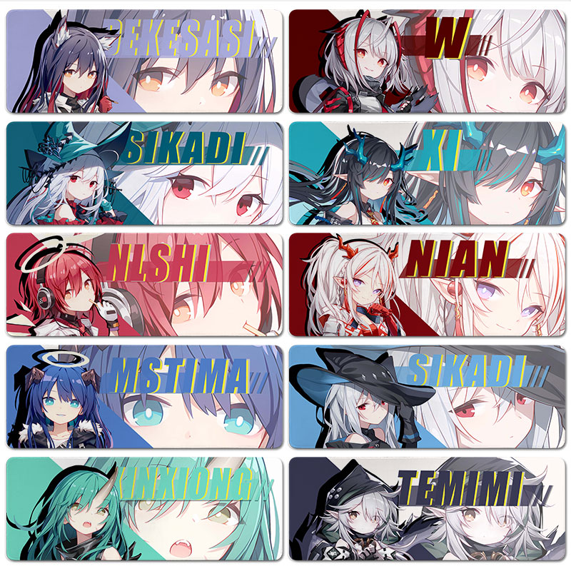 明日方舟鼠标垫桌垫超大垫子