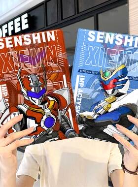 铠甲勇士刑天ipad10保护套pro2024款11寸5苹果air7平板mini6壳4迷你3适用2三折2020带笔槽8第9代2021飞影2018