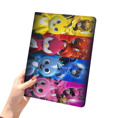 迷你特工队ipad10保护套pro2018苹果mini5外套ipod9迷你4壳air6适用2平板3带笔槽十7第8代三折ioad周边2024九