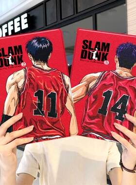 灌篮高手ipad10保护套pro2024款11寸5苹果air7平板mini6壳4迷你3适用2三折2020带笔槽8第9代2021樱木花道2018