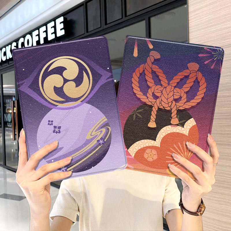 原神2020保护套苹果带笔槽卡通