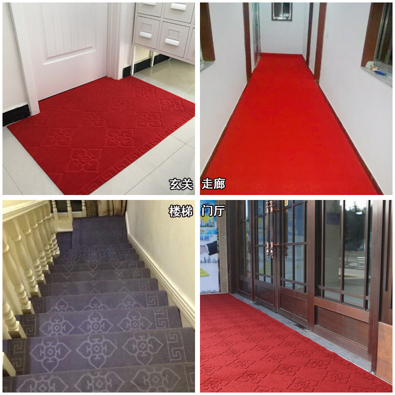 Crop stairs Corridor Gaestgiveriet Hotel Wedding celebration bedroom Door mat non-slip wear-resisting Repeat Use Red Carpetin the Home Fabric , Carpet  category - from Buy2taobao.com to provide professional Taobao agent buy service