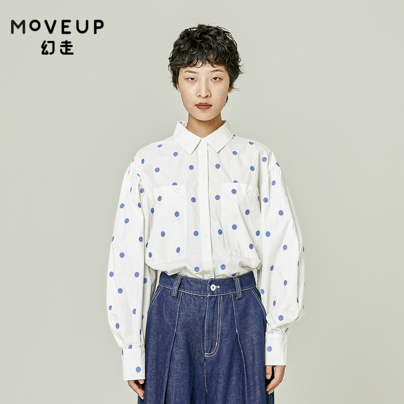 Moveup幻走2021秋季新款绣花