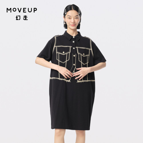 Moveup设计师纯棉幻走