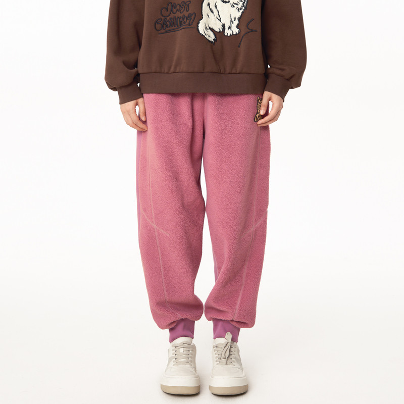 丈根腰头 口袋 猫咪绣花