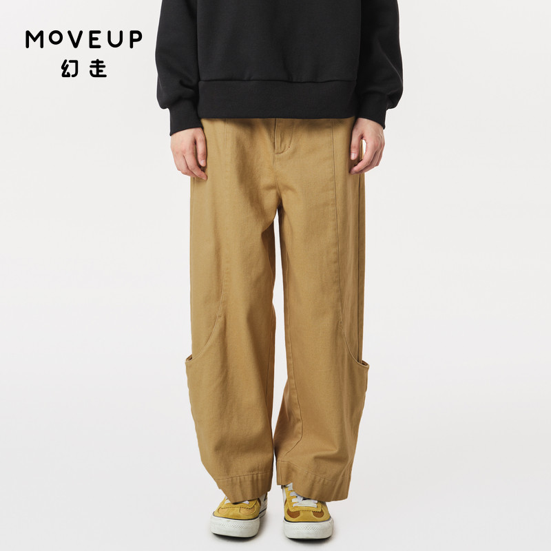 裤耳设计 插袋设计 不规则裤筒