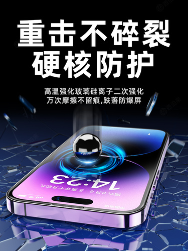 Applicable to Apple 17 Pro Max anti-spy tempered glass film for iPhone 16 anti-spy 15 PM anti-theft 14 Pro Max new 13 Pro phone film X11 XR anti-spy plus film 12 Air