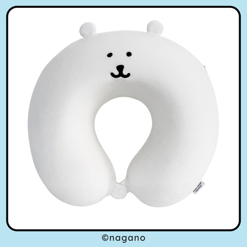 友游自嘲熊正版周边U型枕护颈枕便携办公室午睡记忆棉女可爱枕头