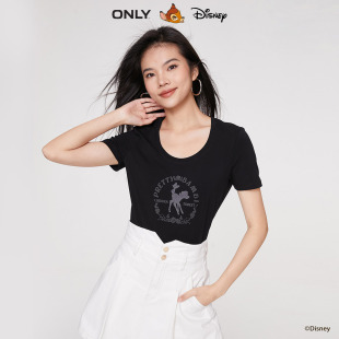 ONLY奥莱夏季 T恤 迪士尼小鹿斑比DISNEY联名款 新款