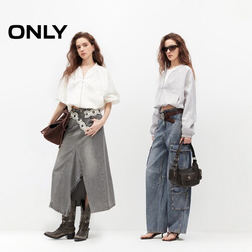 ONLY莱赛尔清凉面料宽松短款外套