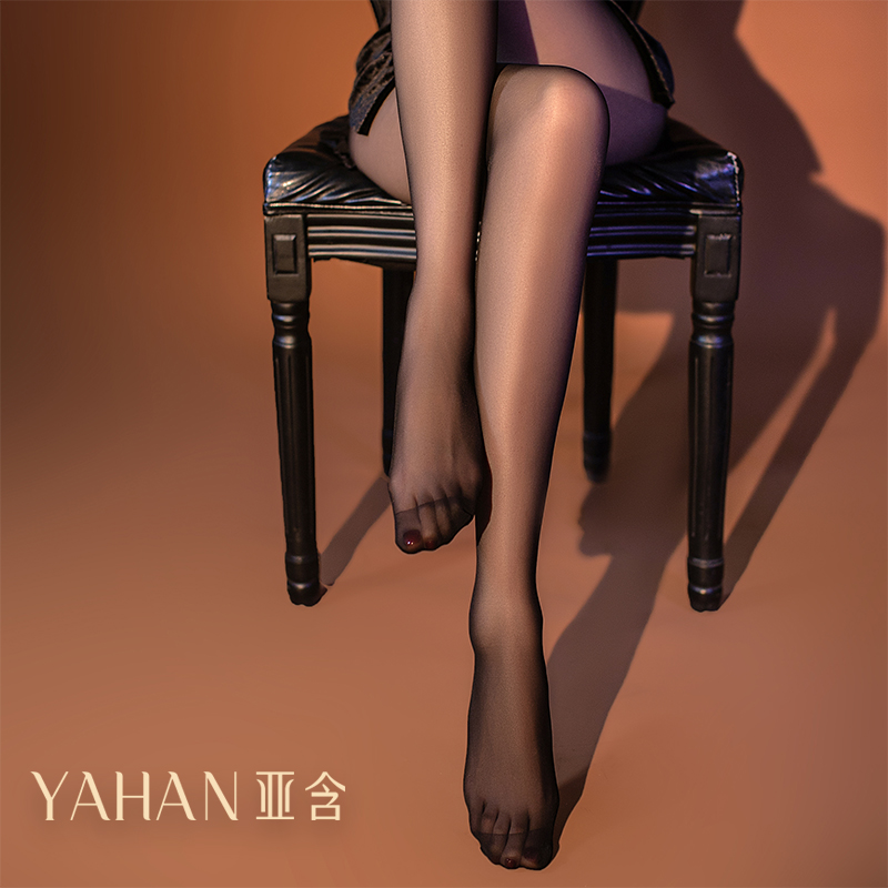 亚含黑丝超薄性感美腿连裤1