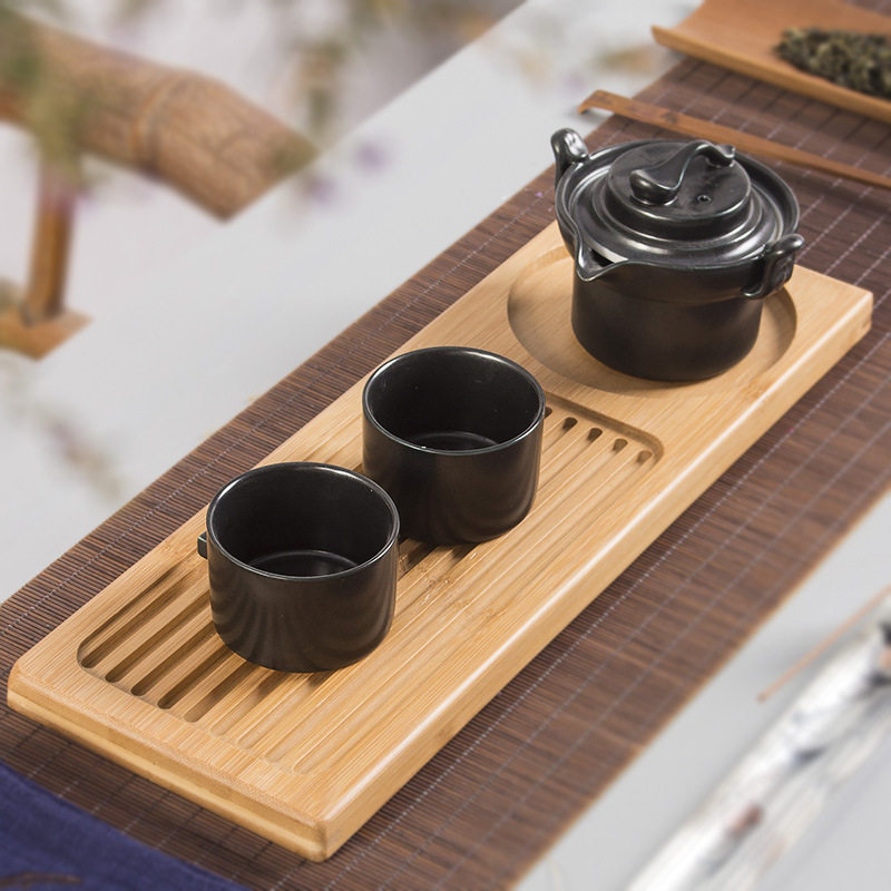 淘瓷八竹制茶具配件茶盘茶艺单层壶托长方形干泡台小茶台简约家用|ruв категории посуда, чайный сервиз, чайный поднос - от Buy2taobao.com для оказания профессиональной услуги покупки агента Taobao