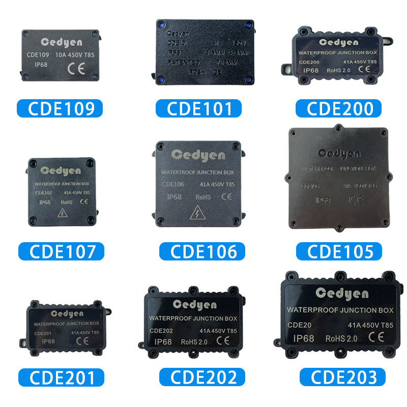 cedyen防水接线盒无孔裸盒