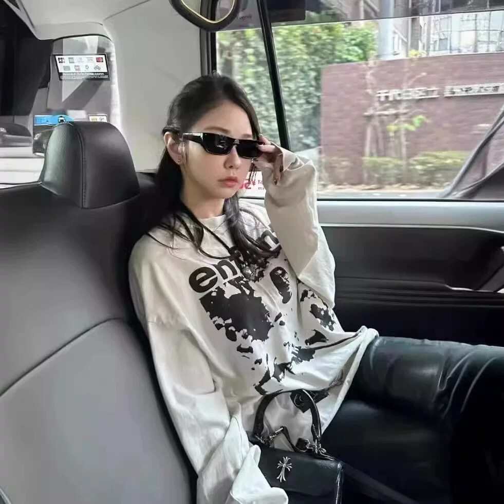 ERD忧郁富二代美式休闲高街vibe风情侣纯棉流行小众潮牌长袖T恤,男装,T恤,淘宝优惠券,粉丝福利购,淘宝优惠卷