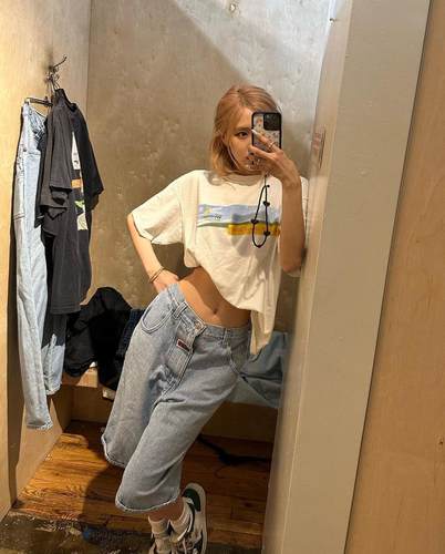 Purey美式休闲男女字母印花短袖