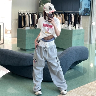 Grailz Project GR不规则拼接裁剪印花短袖VIBE风美式夏季休闲T恤