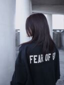 Fear 圆领FOG贴布卫衣高街宽松休闲男女流行外套 5Th第五季 God