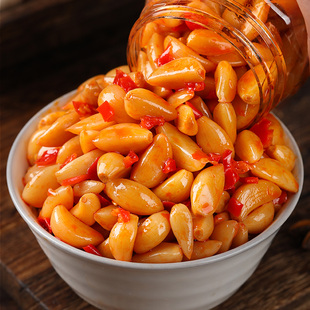 大蒜头腌制湖南特产农家手工酱油泡蒜头腌蒜心米腊八蒜开味下饭菜