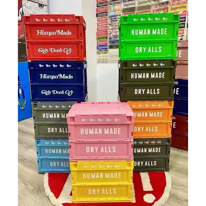 折叠20L50L日潮潮牌收纳箱