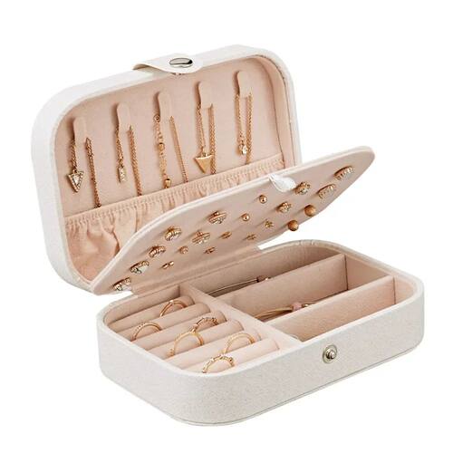 Portable Jewelry Box Jewelry Organizer Display Travel Jewelr