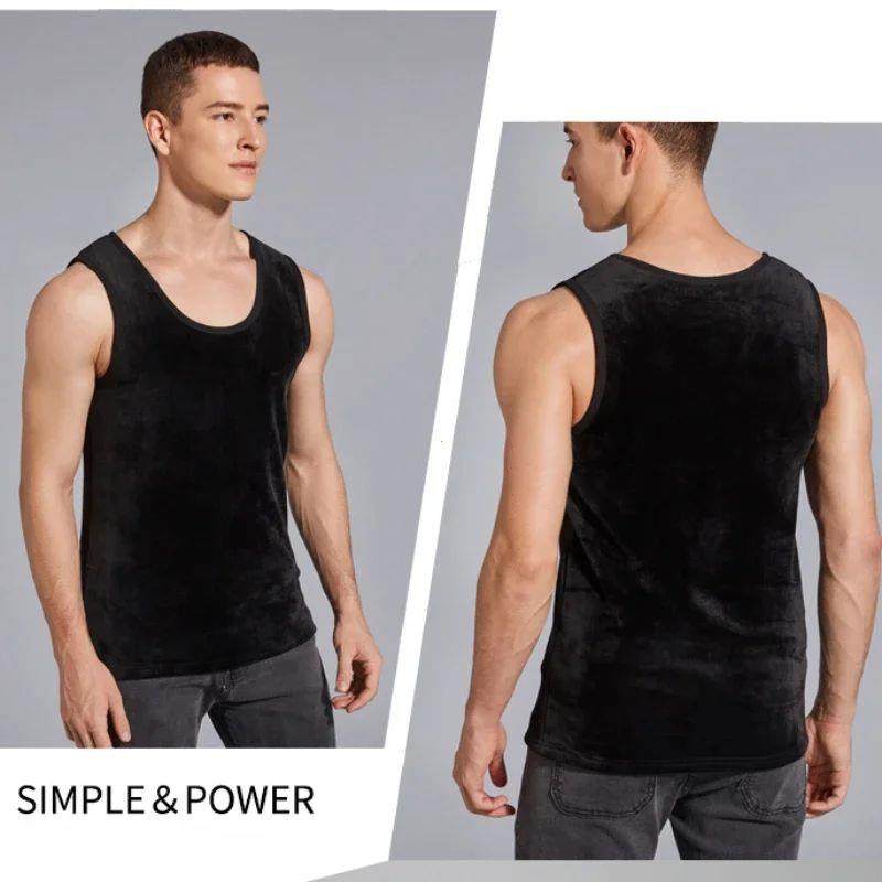 Warm Vest For Man Keep Warm Underwear Men Vest Men's Winter