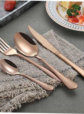 Cutlery Set Western Stainless Steel Tableware Home