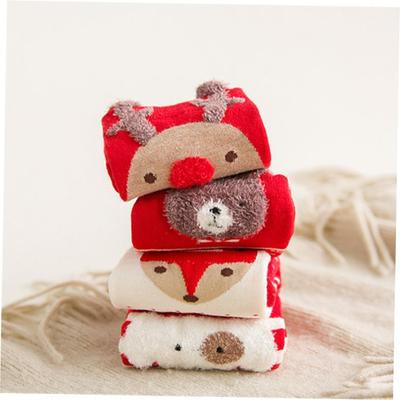 Autumn and winter elk midtube Christmas stockings 圣诞袜中筒