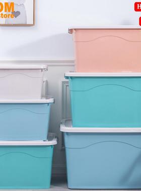 Large plastic storage box moving boxes packing quilt Storage